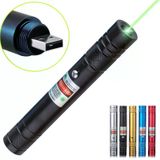 Magicool Fithome 100MW Desen Başlıklı USB Şarjlı Yeşil Lazer Pointer