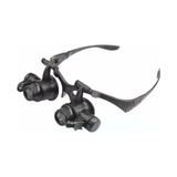 Magicool Gözlük Modeli 10X 15X 20X 25X Lens,2led Işıklı,büyüteç - Standart