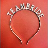 magicool Gümüş Renk Team Bride Taç Plastik – Gelin Ve Nedime Tacı