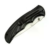 magicool Handsome 451 Gri Kamp Çakı 21cm - Yarı Otomatik, Kemerlikli