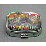 magicool İstanbul Temalı İlaç Kutusu Anahtarlık Alk4371