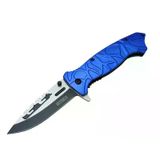 magicool M30b Tırtıklı Kamp Çakı 21 Cm - Plastik Sap, Otomatik, Kemerlikli
