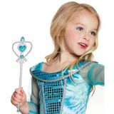 magicool Mavi Renk Kalp İşlemeli Karlar Ülkesi Elsa Asası