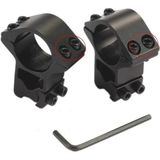 Magicool Nikula-25.4mm Dürbün İçin 11mm Yüksek Havalı Tüfek / Av Tüfeği Ayağı