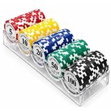 Magicool Profesyonel Poker Fişi Seti 100 Adet Casino Chip Alk5368