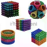 magicool Renkli 216 Mıknatıs Neocube Mıknatıs 5mm Neodyum