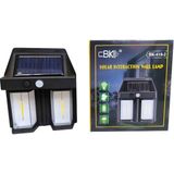 Magicool Rustik Ampul Ikili Solar Duvar Aplik Güneş Enerjili Hareket Sensörlü