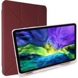 Magicool Samsung Galaxy P610 Tab S6 Lite 10.4 Kılıf Kalemlikli Mars Tablet Kılıfı - Mürdüm