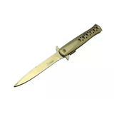 magicool Tac-force 1111a T-lite Gold Kamp / Av Çakısı 23cm- Yarı Otomatik, Metal Sap, Kemerlikli