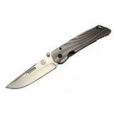 magicool Umnumzaan T 50 Gri Kamp Çakı 22,5cm - Manuel, Kemerlikli, Oluklu