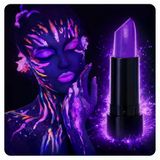 magicool Uv Neon Mor Ruj – Karanlıkta Parlayan Makyaj Boyası