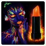 magicool Uv Neon Turuncu Ruj – Karanlıkta Parlayan Makyaj Boyası