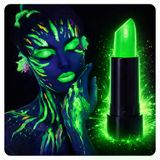 magicool Uv Neon Yeşil Ruj – Karanlıkta Parlayan Makyaj Boyası