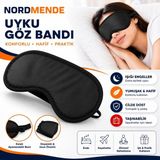 Magicool Uyku Göz Bandı | Premium Işık Geçirmez Göz Maskesi - Standart