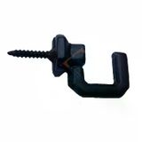 magicool Vidalı Kanca, Askı Büyük - 15x23mm, Siyah - 100 Adet