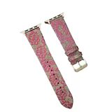 magicool Watch 38mm Creeper Desenli Kordon - Pembe