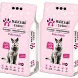 Magicsand 10 lt x 2 Adet Bebek Pudralı Kedi Kumu