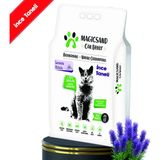 Magicsand 20 Lt İnce Taneli Kedi Kumu Lavanta Kokulu Topaklaşan ve Minimum Tozlanma Özelliği