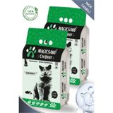 magicsand Kokusuz İnce Taneli 10lt x 2 adet Bentonit Kedi Kumu