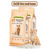 magicsand Ultra Topaklanan Gökkuşağı Bentonit Kedi Kumu 10lt X 2 Adet