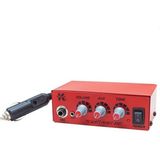 Magicvoice 12 Volt 40 Watt Mini Metal Kasa Pazarcı Anfisi