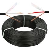 Magicvoice AV808 0.20MM Kesit Bitişik ve Blendajlı Ikili 100 Metre Kalın Walkman Mikrofon Ses Kablosu Od:8.0mm