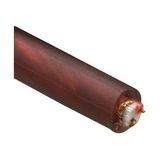 MagicVoice B96 Profesyonel 2 Damarlı Blendajlı Enstrüman Mikrofon Kablosu Stereo 100 Metre (Kahverengi) - Siyah