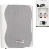 Magicvoice F-Lhy4s 4" (10 Cm) Hat Trafolu Duvar Tipi Sütun Hoparlör (10W Rms / 150W Peak - Mp3 Usb Uyumlu) - Beyaz
