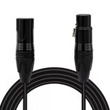 Magicvoice Ld381 1.5 Metre Canon Xlr Dişi - Canon Xlr Erkek Stereo Plastik Jak Mikrofon Ses Kablosu