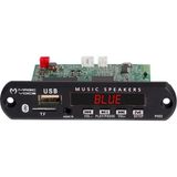 Magicvoice Mp5 Usb-Sd-Mmc-Bluetooth 12V-500MA Kumandalı Çevirici Dijital Video Player Board - Siyah