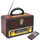 Magicvoice MV-110BT USB/SD/FM/Destekli Nostaljik Radyo Çok Renkli Bluetooth Hoparlör