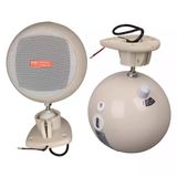 Magicvoice Mv-12 7.5 Cm 20 Watt Komütatörlü Hat Trafolu Beyazı Sütun Sarkık Hoparlör (2'Li Takım) Vitrin