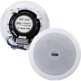 Magicvoice MV-160 16 cm 6" Tweeterli Beyaz Trafolu Alçıpan Tavan Hoparlör