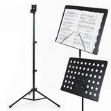 Magicvoice MV-19498 Katlanabilir Tripod Nota Sehpası Perfore Standı Konser Orkestra Tipi Yükseklik A