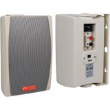 Magicvoice Mv-24 13 cm 50 Watt Komütatörlü Hat Trafolu Krem Beyaz Sütun Hoparlör (2'li Takım) - Seçeneksiz