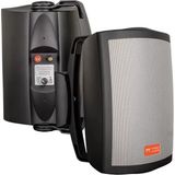 Magicvoice Mv-25 16 cm 80W 2 Yollu Siyah Sütun Hat Trafolu Hoparlör 2'li Takım - Çok Renkli