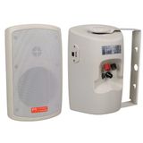 Magicvoice Mv-36 11 Cm 50 Watt Komütatörlü Hat Trafolu Beyaz Sütun Hoparlör 2'Li Okul Cami Konferans Salonu Hoparlörü