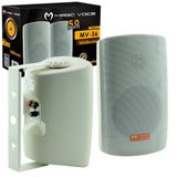 Magicvoice MV-36 2x11 cm Trafolu 50 W Beyaz Sütun Hoparlör