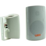 Magicvoice MV-38 11 cm Trafolu 20 W Beyaz Sütun Hoparlör 2 Li Takım Okul Cami Konferans Salonu Hoparlörü