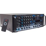Magicvoice MV-550 2X100W Usb/sd/bluetooth 4 Mikrofon Girişli Stereo Mixer Amfi - Renkli