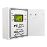 Magicvoice MV-CC2000 USB Duvar Tipi Programlı 20 Adet Mp3 Formatı Zil / Istiklal Marşlı Akıll� - Ahşap