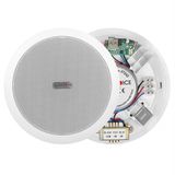 Magicvoice Tpı-351 6 İnç 16 Cm Hat Trafolu Alçıpan Asma Tavan Tipi Hoparlör Mağaza Kolon 6W Rms Mp3 Usb Uyumlu Beyaz