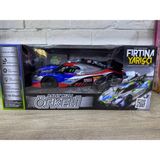 Magicway 1:16 Şarjlı 4WD 4x4 Çekişli Uzaktan Kumandalı Işıklı Drift Yarış Aracı 2.4ghz Fırtına Yarışçı Araba - Kırmızı - Mavi - Gri