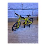Magicway Bisiklet Severlere Özel Metal Mini Bisiklet Oyuncak - Hareketli Pedal ve Tekerlekli Dekoratif Bisiklet Maketi-1:10 Ölçekli Diecast Oyuncak & Masa Üstü Dekoratif Obje (Kırmızı / Mavi / Sarı)