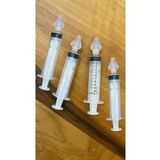 Magicway Burun Temizleme Kiti (4 Adet ) Bebek Burun Yıkama Enjektörü Nazal Yıkama 4 Enjentör ve 4 Silikon Uç