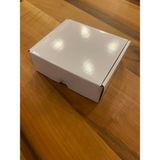 Magicway E-Ticaret Takı Aksesuar Kolye Bileklik 10ADET Kapaklı Kargo Kutusu Beyaz Parlak Selefonlu 9X12X4CM - 10 Adet