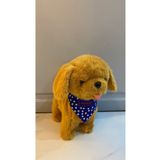 Magicway Müzikli Yürüyen Havlayan Yalayan Kuyruk Ve Başını Sallayan Ses Kaydı Yapan Kahverengi Peluş Köpek