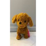 Magicway Müzikli Yürüyen Havlayan Yalayan Kuyruk ve Başını Sallayan Ses Kaydını Tekrarlayan Peluş Köpek - 702 Kahverengi