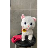 Magicway Şarjlı Müzikli Yürüyen Miyavlayan Yalayan Kuyruk Başını Sallayan Ses Kaydını Tekrarlayan Peluş Kedi