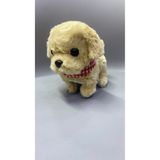 Magicway Sesli Havlayan Yürüyen Pilli Sevimli Oyuncak Peluş Köpek Emekleme Oyuncağı Arkadaşı Yürüteç